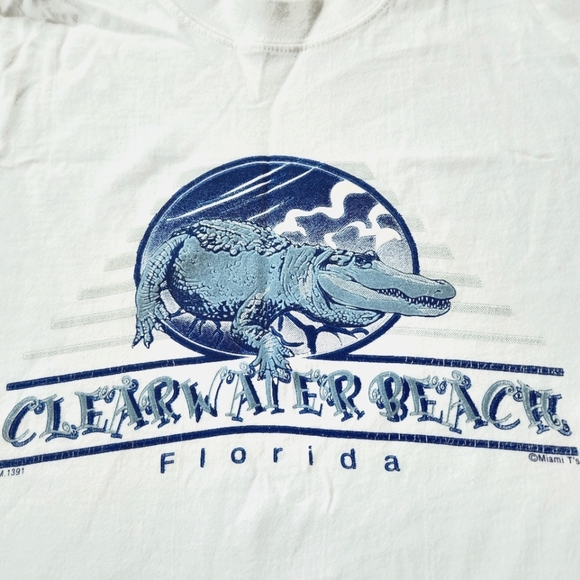 Graphic Clearwater Beach Florida Tshirt Sz M - Picture 4 of 5